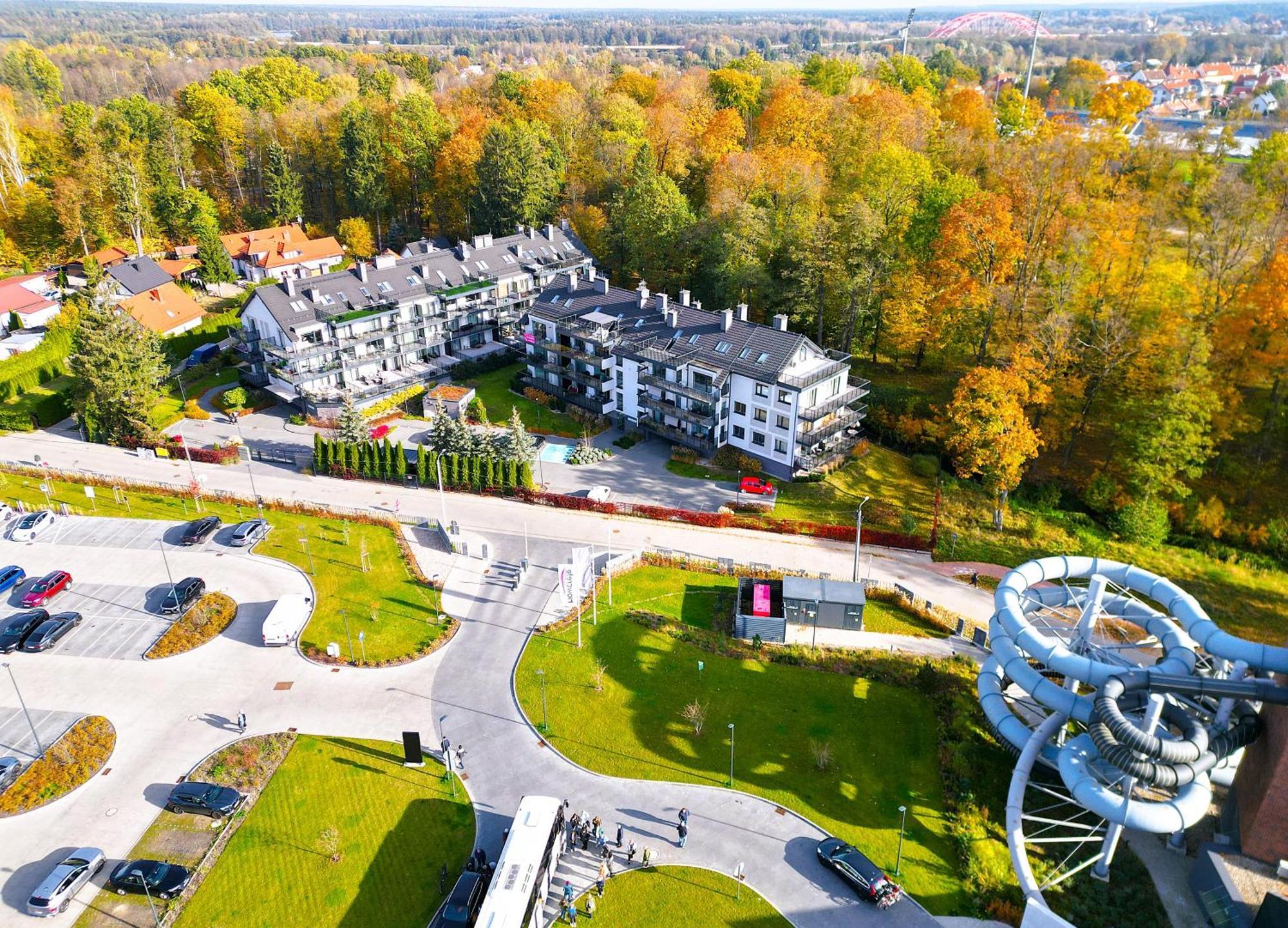 Lake Apart Ostroda - Widok, Przy Plazy, Aquapark, Parking Podziemny, Winda, Netflix Eksteriør bilde