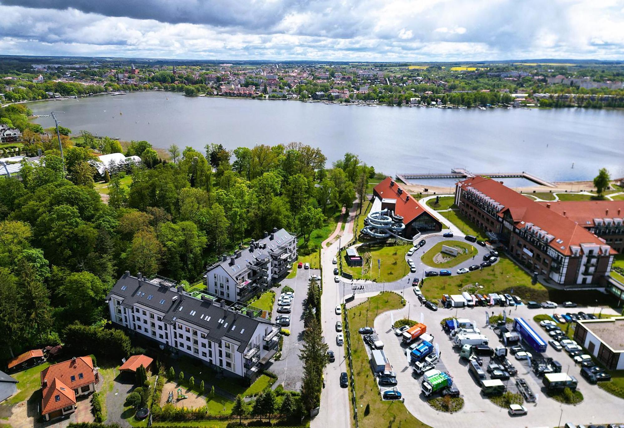 Lake Apart Ostroda - Widok, Przy Plazy, Aquapark, Parking Podziemny, Winda, Netflix Eksteriør bilde